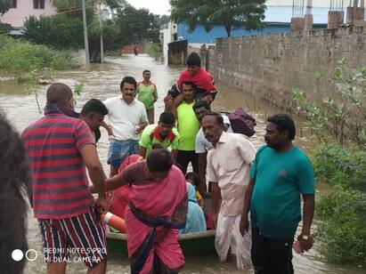 More than 500 houses flooded in Trichy due to heavy rains கனமழையால் திருச்சியில் 500க்கும் மேற்பட்ட வீடுகளில் வெள்ளம் சூழ்ந்தது...!