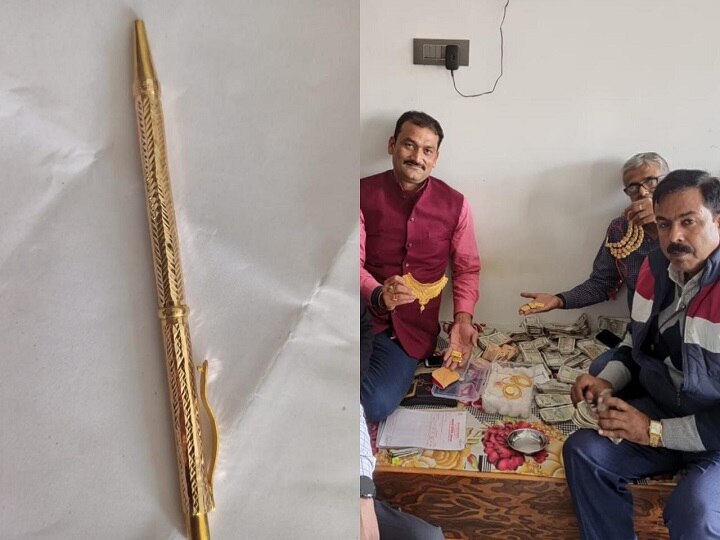 Bihar News: Raid In House Of Land Acquisition Officer Of Rohtas, 61 Lakh Ornaments Including Gold Pen Recovered Ann | Bihar News: भू-अर्जन पदाधिकारी के &#39;महल&#39; में छापा, सोने की कलम समेत