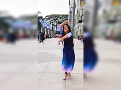 Watch Video: யாத்தி.. யாத்தி.... மாலுக்கு வெளியே மாஸ் டான்ஸ் ஆடிய கேரள பெண்.! வைரல் வீடியோ!