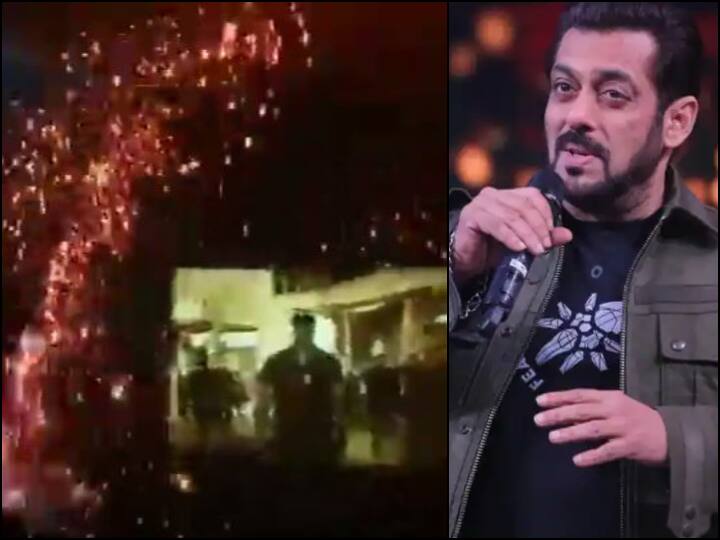 Salman Khan fans burst crackers inside theatre antim release Actor requests fans theatre owners ann Antim Release: फिल्म देख रहे दर्शकों ने थिएटर में फोड़े पटाखे, सलमान खान ने VIDEO शेयर कर कही ये बात
