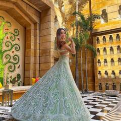 Ananya Pandey Looks: भारी भरकम लहंगो को एक से एक स्टाइलिश चोली और बिना दुपट्टे के कैरी करती हैं अनन्या पांडे, ऐसा है स्टाइल स्टेटमेंट