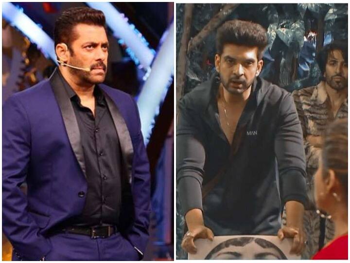 Bigg Boss 15: पहले फैंस ने कहा Tejasswi के प्यार में सस्ता कबीर सिंह, अब सलमान कह रहे इश्क में निकम्मा...Karan Kundrra के लिए आई है मुश्किल की घड़ी Bigg Boss 15: Salman Khan called Karan Kundrra 'ishq mein nikamma' for Tejasswi Prakash love angle Bigg Boss 15: पहले फैंस ने कहा Tejasswi के प्यार में सस्ता कबीर सिंह, अब सलमान कह रहे इश्क में निकम्मा...Karan Kundrra के लिए आई है मुश्किल की घड़ी