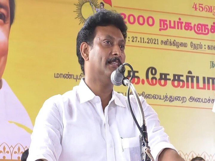 ’’உதயநிதி ஸ்டாலினை தமிழகமே கொண்டாடும் நாள் வரும்’’- அன்பில் மகேஷ் பொய்யாமொழி நம்பிக்கை