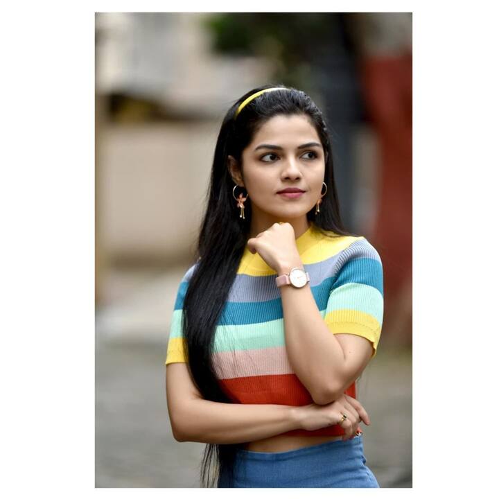 आर्याचा चाहतावर्ग मोठा  आहे, सोशल मीडियावर सक्रीय असलेल्या आर्या नेहमी तिचे वेगवेगळे फोटो शेअर करत असते.