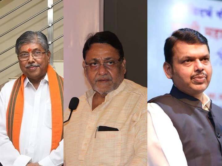 Nawab Malik On Maharashtra BJP Chandrakant Patil Devendra Fadnavis Internal politics भाजप आता हतबल झालंय, गँग अयशस्वी, भाजपमध्ये अंतर्गत खदखद : नवाब मलिक 