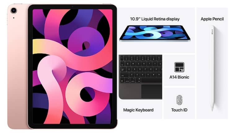Amazon Offer on iPad Air online iPad Air price features Best Brand Tablet Offer on iPad Air Amazon Deal: iPad Air खरीदने का मन है तो सेल में 20 हजार तक के डिस्काउंट का मौका मिस ना करें