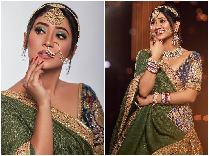 Shivangi Joshi's drool-worthy saree looks