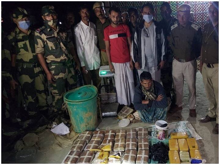 Drugs worth Rs 13 crore recovered in Assam, BSF confiscated 25 packets of banned 'Yaba Tablet' ANN Drugs Seized in Assam: असम में 13 करोड़ रुपये की नशीली दवा बरामद, BSF ने बैन हो चुकी 'याबा टेबलेट' के 25 पैकेट किए जब्त
