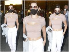 Nora Fatehi Airport Look: नोरा फतेही के टॉप में था ऐसा कट कि देखता रह गया हर कोई, इस अंदाज में निकलीं घर से एक्ट्रेस