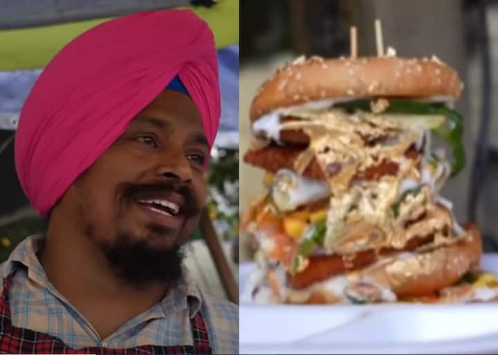 Punjab: Ludhiana's 'veg gold burger' costs Rs 1,000, free if you finish within 5 mins ਲੁਧਿਆਣਾ ਦੇ ਇਸ 'ਵੈਜ ਗੋਲਡ ਬਰਗਰ' ਦੀ ਕੀਮਤ 1,000 ਰੁਪਏ, 5 ਮਿੰਟਾਂ 'ਚ ਖ਼ਤਮ ਕਰਨ 'ਤੇ ਪਾਓ ਇਨਾਮ