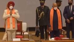 President Kovind In Haridwar: पतंजलि विश्विद्यालय में राष्ट्रपति ने दिया 'योग संदेश'