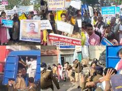 Jabalpur News: जबलपुर में आरक्षण की मांग को लेकर OBC महासभा का आंदोलन, पुलिस ने जमकर भांजी लाठियां