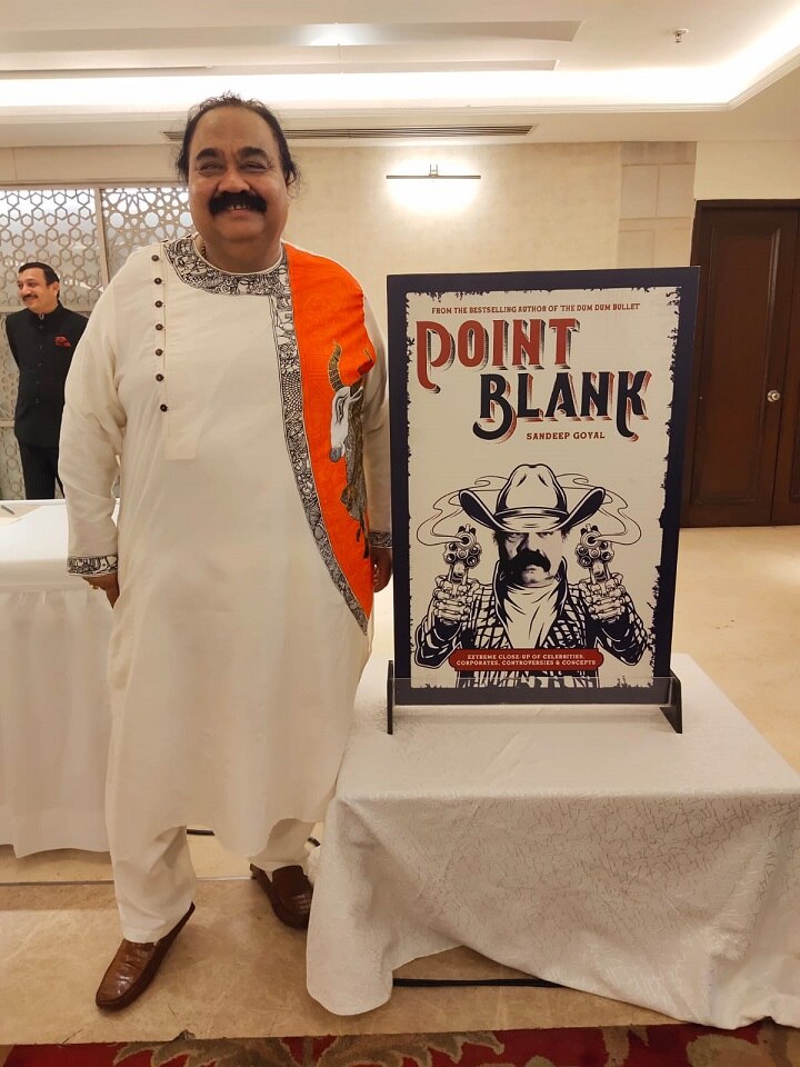 Point Blank: Sandeep Goyal's New Book Offers 'Extreme Close-Up' Of Celebs, Corporates, Controversies, Concepts