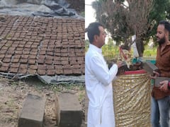 Sehore News: सीहोर के इस गांव में बनाई जा रही हैं गाय के गोबर से ईंटें