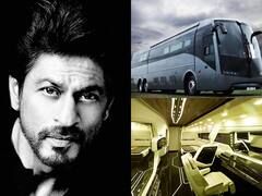Shahrukh Khan Vanity Van: चलते-फिरते 5 स्टार होटल की तरह है शाहरुख खान की वैनिटी वैन, देखें अंदर से है कितनी आलीशान