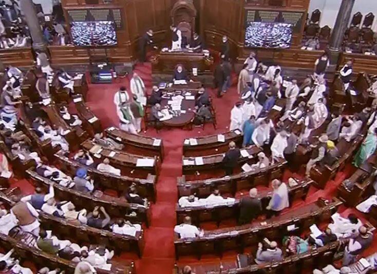 12 mps including congress cpm shiv sena suspended for  part of the winter session of parliament  12 Rajya Sabha MPs Suspended:  પ્રિયંકા ચતુર્વેદી સહિત 12 રાજ્યસભા સાંસદ શિયાળુ સત્રમાંથી સસ્પેન્ડ