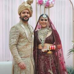 Sanjay-Poonam Wedding Album: 'कुंडली भाग्य' फेम एक्टर Sanjay Gagnani और Poonam Preet की हुई शादी, देखिए खूबसूरत तस्वीरें