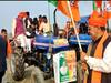 UP Election 2022: विधानसभा चुनाव के पहल किसानों को मनाने में लगी बीजेपी, निकाली 10 किमी लंबी किसान ट्रैक्टर रैली