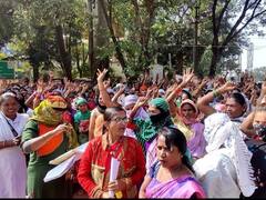 छत्तीसगढ़: Ready-To-Eat पर सरकार के फैसले का विरोध, जगदलपुर में महिला स्व सहायता समूह ने किया कलेक्ट्रेट का घेराव