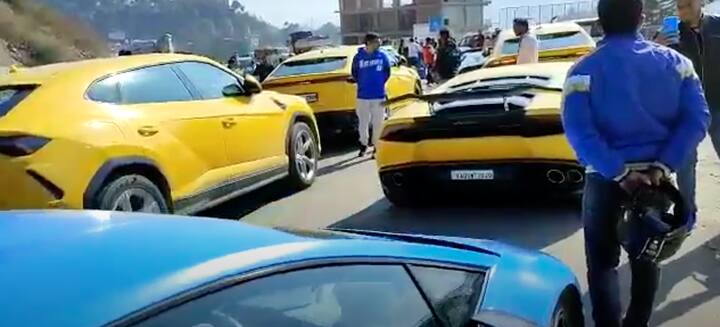 ਦਿੱਲੀ ਤੋਂ ਸਟੇਅ ਸਾਈਬਰ ਸਿਟੀ ਗੁਰੂਗ੍ਰਾਮ ਤੋਂ ਸ਼ਿਮਲਾ ਤੱਕ ਲੈਂਬੋਰਗਿਨੀ ਕੰਪਨੀ ਨੇ ਇਨ੍ਹਾਂ ਕਾਰਾਂ ਦੀ ਫਨ ਡਰਾਈਵ ਦਾ ਆਯੋਜਨ ਕੀਤਾ ਸੀ, ਜਿਸ ਵਿਚ ਪੂਰੇ ਭਾਰਤ ਤੋਂ ਉਨ੍ਹਾਂ ਲੋਕਾਂ ਨੇ ਹਿੱਸਾ ਲਿਆ ਸੀ, ਜਿਨ੍ਹਾਂ ਨੇ ਇਹ ਵਾਹਨ ਖਰੀਦੇ ਹਨ।