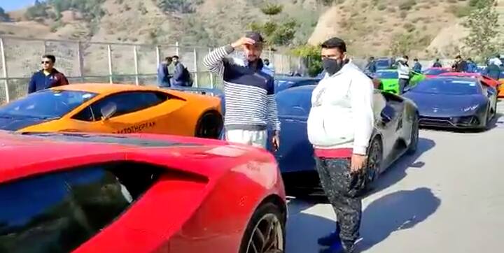 ਗੁਰੂਗ੍ਰਾਮ ਤੋਂ ਸ਼ਿਮਲਾ ਤੱਕ ਲੈਂਬੋਰਗਿਨੀ ਕਾਰਾਂ ਦੀ ਦੌੜ, ਵੇਖੋ ਤਸਵੀਰਾਂ