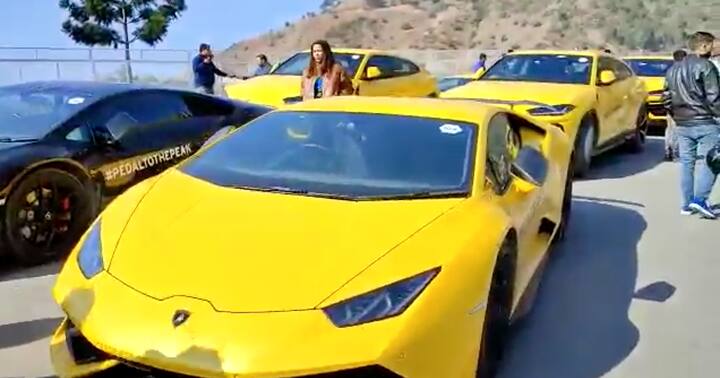 ਗੁਰੂਗ੍ਰਾਮ ਤੋਂ ਸ਼ਿਮਲਾ ਤੱਕ ਲੈਂਬੋਰਗਿਨੀ ਕਾਰਾਂ ਦੀ ਦੌੜ, ਵੇਖੋ ਤਸਵੀਰਾਂ