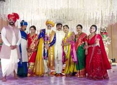 PHOTO : संजय राऊतांच्या कन्येचा शाही विवाह, शरद पवार, राज ठाकरेंसह दिग्गजांची उपस्थिती, पाहा फोटो