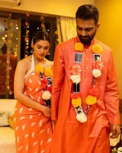 Wedding Bells: शादी के सीजन में इस मशहूर हसीना ने बॉयफ्रेंड के साथ घर में ही रचा ली शादी, देखिए शादी की Inside Photos