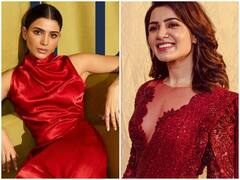 Samantha Latest Photo: इंडस्ट्री में Samantha Ruth Prabhu के 11 साल पूरे, एक्ट्रेस ने रेड सैटिन ड्रेस में दिया ग्लैमरस पोज