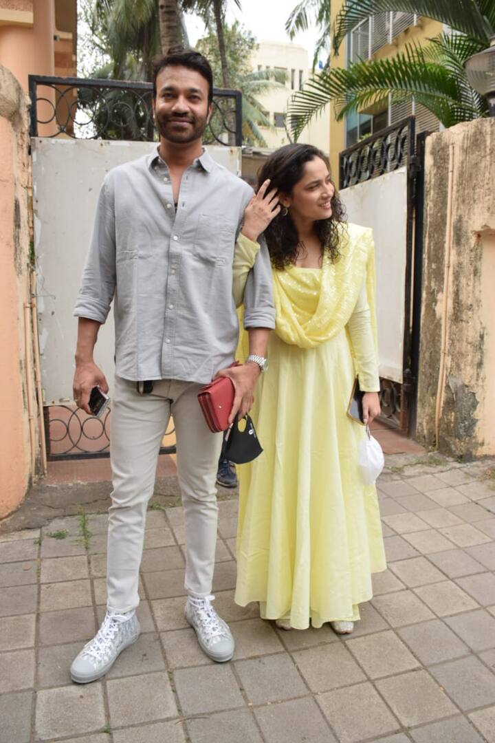 Ankita Lokhande announced her relationship with beau Vicky Jain in the year 2019. Vicky is a businessman by profession and the lovebirds have been setting major couple goals on social media with their mushy posts. (Image courtesy – Manav Manglani)