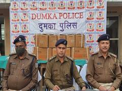 Jharkhand: दुमका पुलिस को मिली बड़ी कामयाबी, भारी मात्रा में बरामद किया तबाही का सामान
