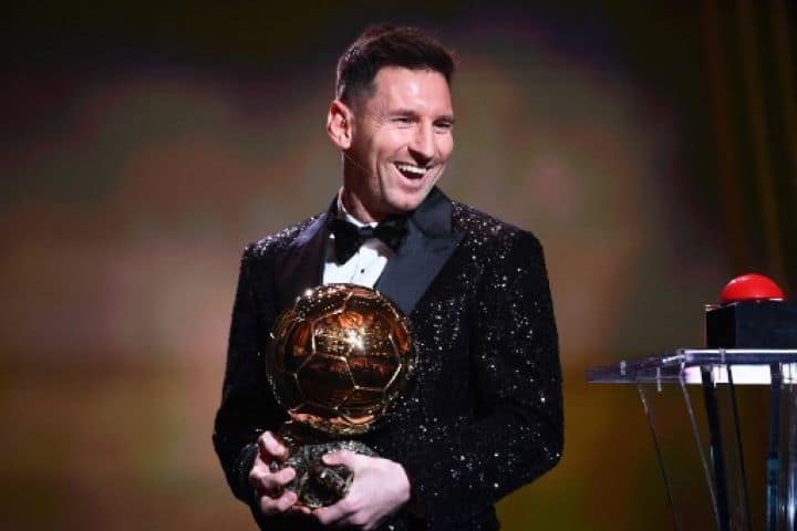Lionel Messi Wins Men's Ballon d'Or For Seventh Time Lionel Messi Wins Men's Ballon d'Or For Seventh Time