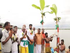 50 ஆண்டுகளுக்கு பின் நிரம்பிய மாடக்குளம் கண்மாய் - பாரம்பரிய முறையில் விழா எடுத்த மதுரை வாசிகள்