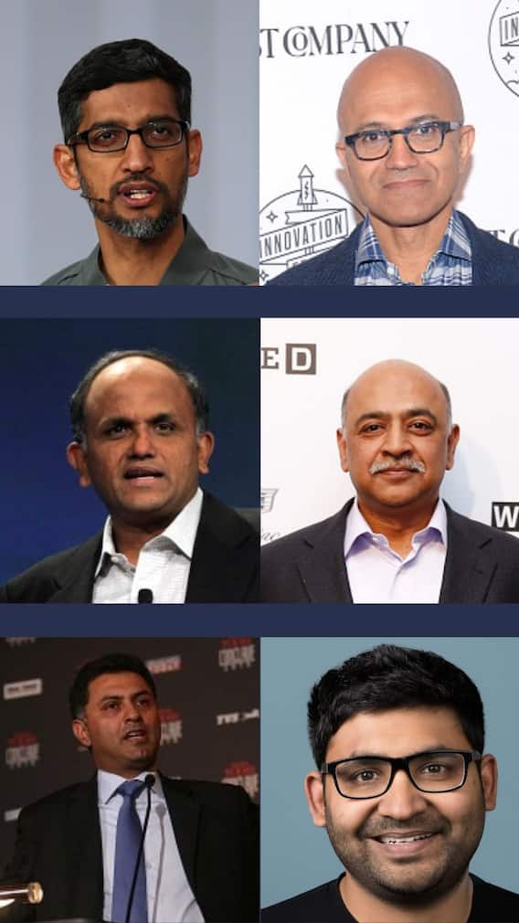Growing List Of Indian-Origin CEOs In Big Tech