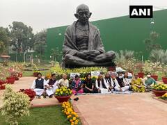 Parliament Session | Opposition parties of RS to protest for entire day tomorrow over suspension of 12 MPs