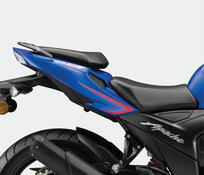 याशिवाय बाईकमध्ये मुख्य आकर्षण म्हणजे  फ्रंट सस्पेंशन, टीव्हीएस स्मार्टएक्सोनेक्ट ब्लूटूथ कनेक्टिविटी, मोनो-शॉक आणि अॅडजस्टेबल ब्रेक असे फिचर्स असणार आहेत.