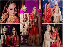 Wedding Album: मशहूर क्रिकेटर ने गर्लफ्रेंड से रचा ली शादी, सुर्ख जोड़े और सोने के गहनों में दुल्हनिया की सादगी देख दीवानी हुई क्रिकेट टीम