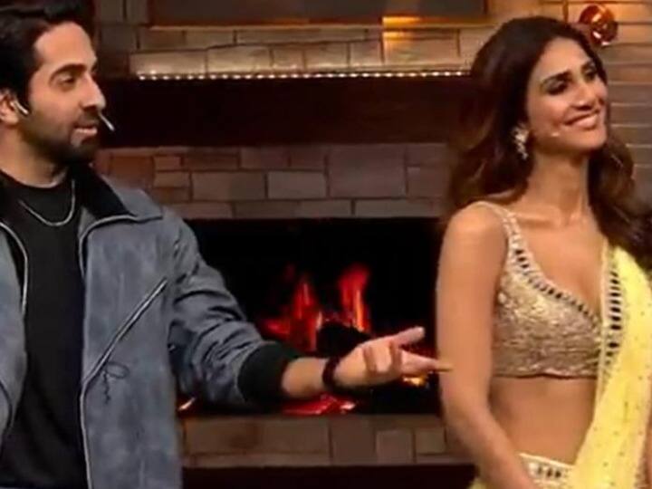 The Kapil Sharma Show: Vaani Kapoor के दिए एक टास्क पर कुछ ऐसा हुआ Ayushmann Khurrana और Kapil Sharma का हाल! The Kapil Sharma Show Vaani Kapoor and Ayushmann Khurrana amazing fun time with Kapil Sharma The Kapil Sharma Show: Vaani Kapoor के दिए एक टास्क पर कुछ ऐसा हुआ Ayushmann Khurrana और Kapil Sharma का हाल!