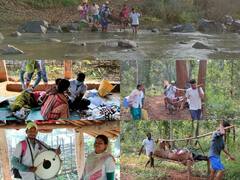 Bastar News: बस्तर में स्वास्थ्य सुविधा बेहाल, खाट पर मरीज पहुंचा अस्पताल