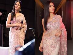 Vicky Kaushal से शादी की खबरों के बीच साड़ी में सज-संवरकर सामने आईं Katrina Kaif, फैन्स देखते रह गए खूबसूरती