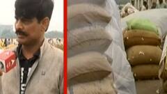 રાજકોટઃ હવામાન વિભાગની આગાહી હોવા છતા બેડી યાર્ડ હતું ઊંઘમાં, હવે ઢાંક્યો પ્લાસ્ટિકથી પાક