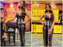 Akshara Singh Latest Photos: भोजपुरी क्वीन अक्षरा सिंह ने स्पार्कलिंग जंपसूट में फ्लॉन्ट की परफेक्ट बॉडी, इंटरनेट पर मचाया तहलका