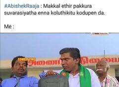 Bigg Boss Memes: ’என்னையே கொளுத்திட்டு சுவாரஸ்யம் தருவேன்’ - சிக்கிய அபிஷேக், வறுத்தெடுத்த மீமர்கள்