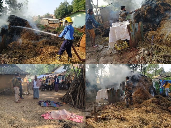 Bastar Api Dua Anak Meninggal Akibat Kebakaran Di Jagdalpur ANN