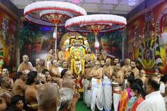 In Pics: సింహ వాహనంపై యోగనరసింహస్వామి అలంకారంలో పద్మావతి అమ్మవారు