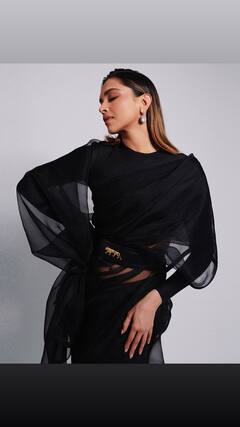 PICS: Deepika Padukone Is A Vision To Behold In This Gorgeous Sabyasachi Saree