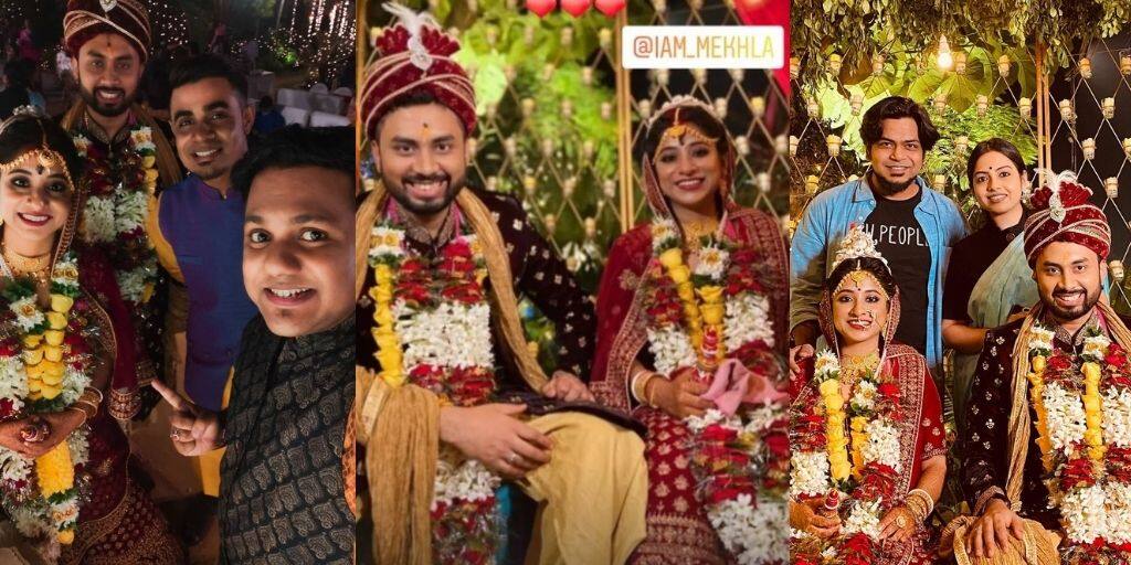 Mekhla Dasgupta Marriage: Mekhla Dasgupta gets married to long time boyfriend Mekhla Dasgupta Marriage: ৮ বছরের সম্পর্কে সিলমোহর, সাত পাকে বাঁধা পড়লেন মেখলা-অর্কপ্রভ