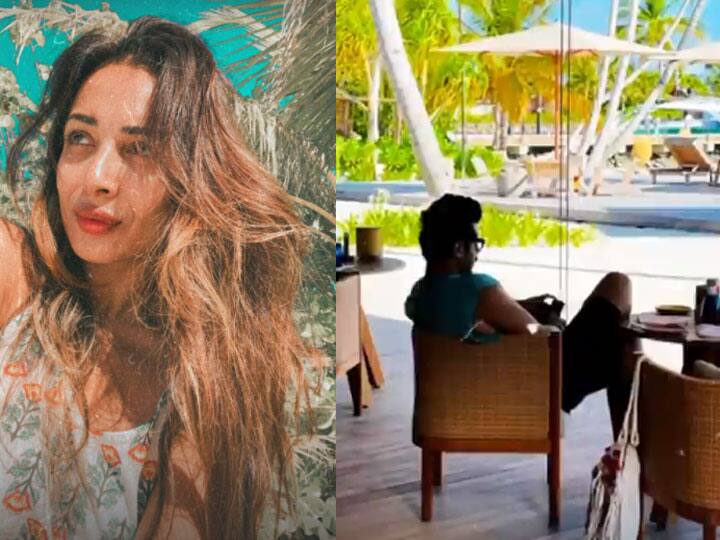 Arjun Kapoor is on exotic vacation with Malaika Arora in Maldives, enjoying the fun food and wonderful beach, see photos मालदीव में Malaika Arora संग छुट्टियां मना रहे हैं Arjun Kapoor, मजेदार खाने और शानदार बीच का ले रहे मज़ा