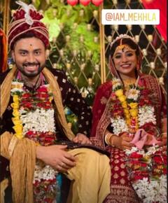 Mekhla Dasgupta Wedding: সাত পাকে বাঁধা পড়লেন মেখলা দাশগুপ্ত, অনুষ্ঠানে চাঁদের হাট