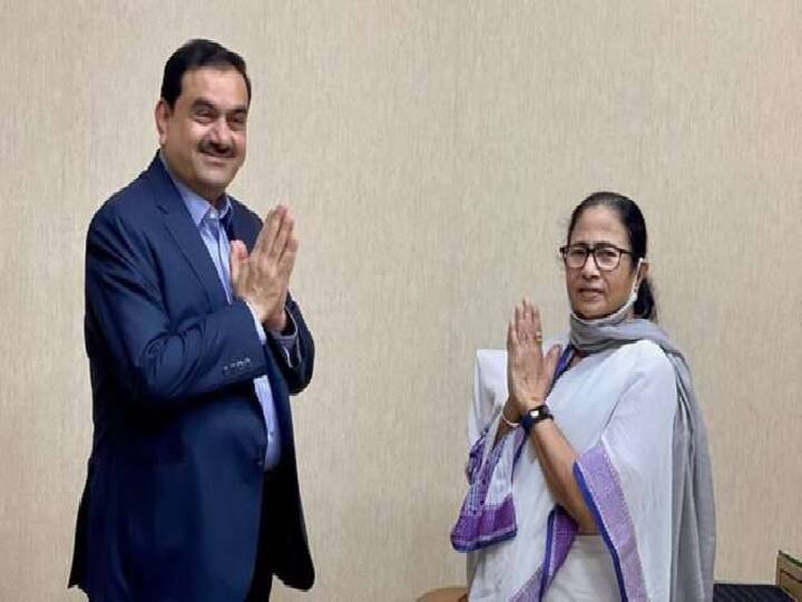 West Bengal CM Mamata Banerjee Meets Business Tycoon Gautam Adani in kolkata Mamata Banerjee Meets Gautam Adani : ममता बॅनर्जीं आणि गौतम अदानींची भेट; 'या' महत्त्वाच्या मुद्द्यावर चर्चा